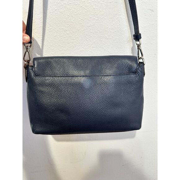 KATE SPADE NY Navy Polly LG Convertible Flap Zip Up Multi Pocket Crossbody Bag - Picture 4 of 14